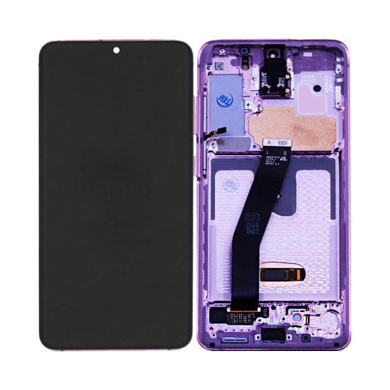  Touch+Display+Frame Samsung Galaxy S20/G980/S20 5G/G981 Service Pack Cloud Pink